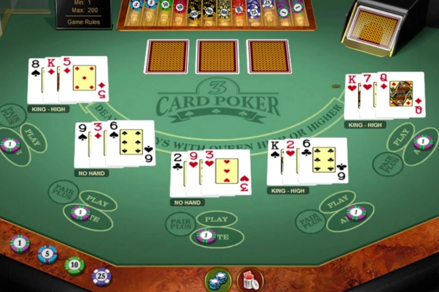 Let it ride poker free