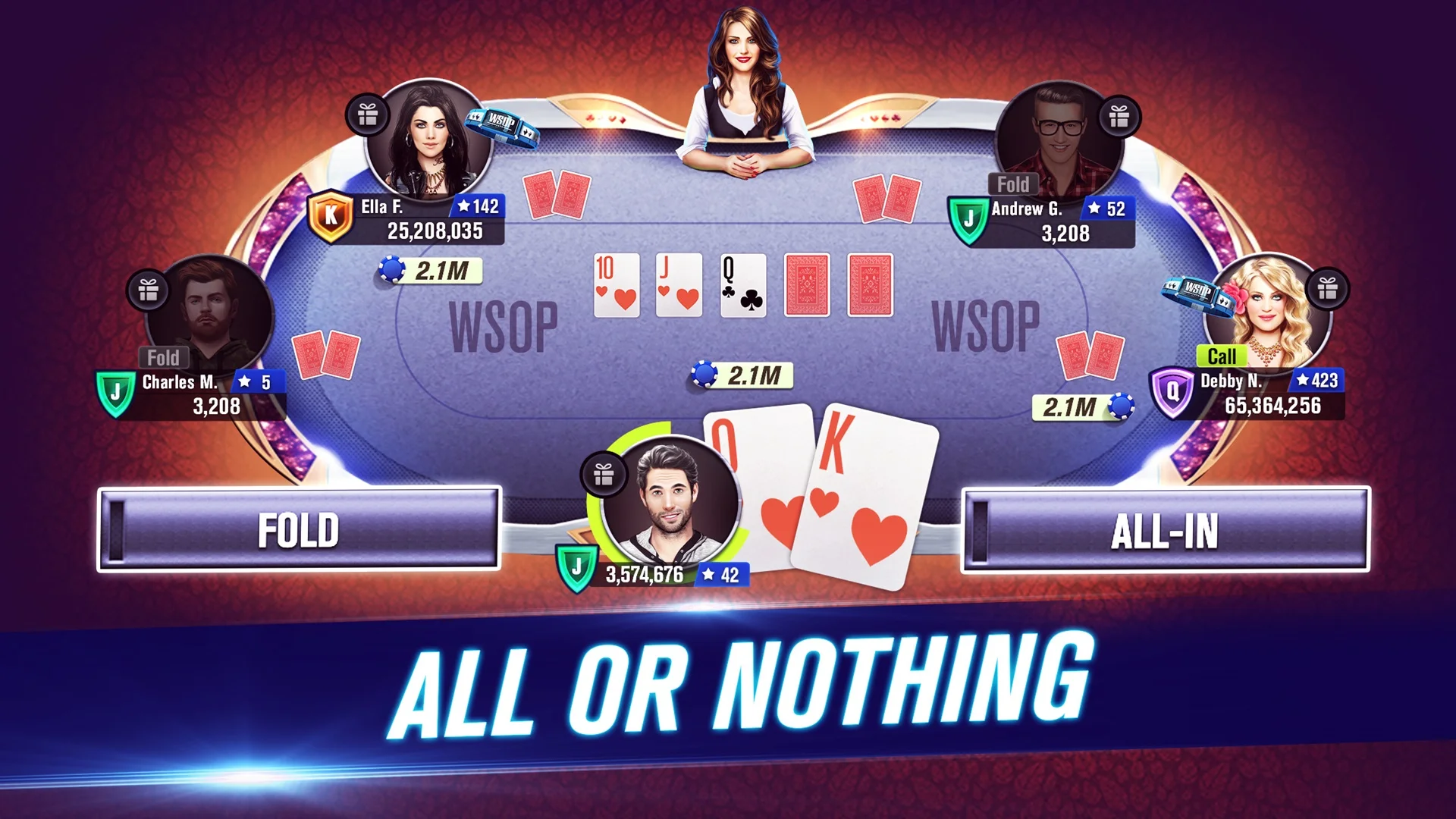 Play poker online free